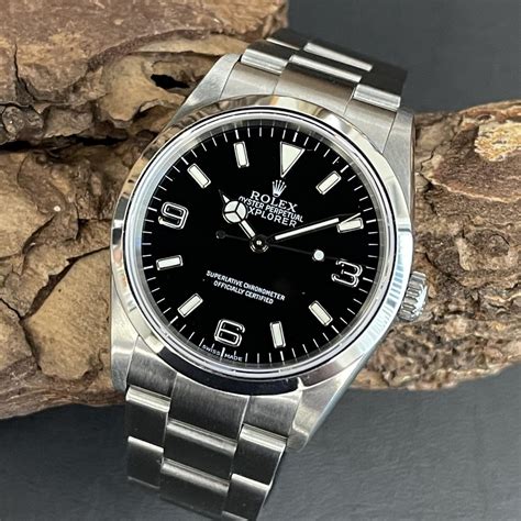 rolex explorer i lug width|Rolex explorer 36mm thickness.